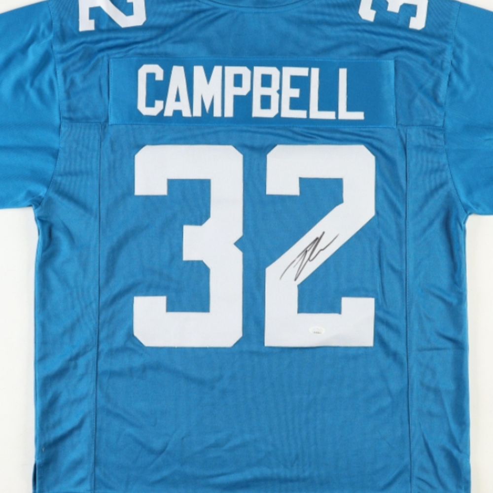 Custom Tyson Campbell autographed Jersey Jaguars